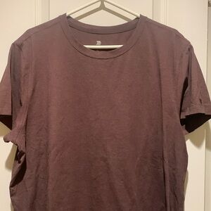 All in Motion Mens Maroon Color Short Sleeve Tee Shirts XXL